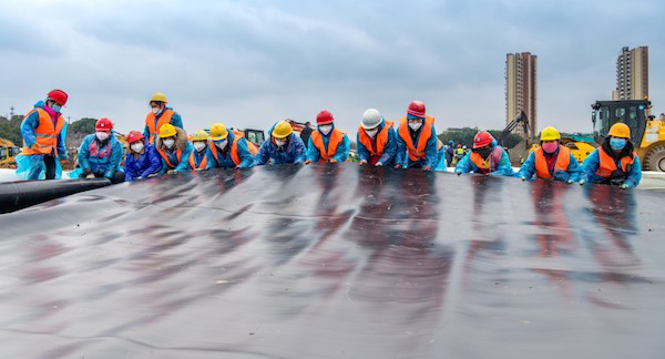 沼能环境为火神山和雷神山医院穿上“防护衣”