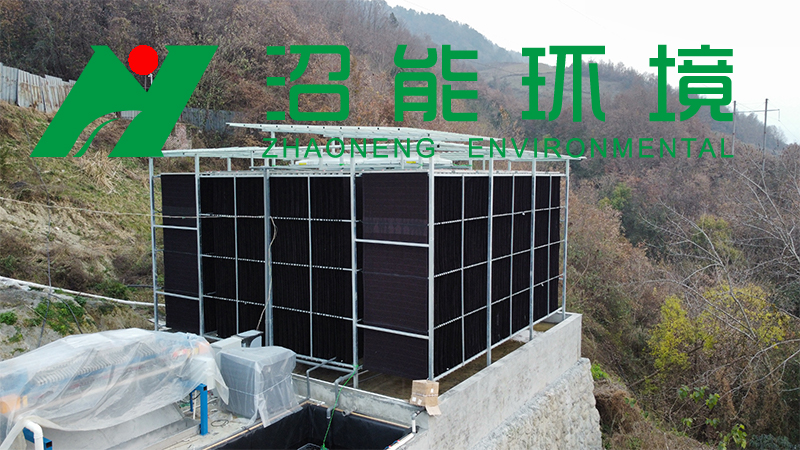 四川省绵阳市平武县南坝镇酵解风屏生物蒸发风屏零排放技术成功案例
