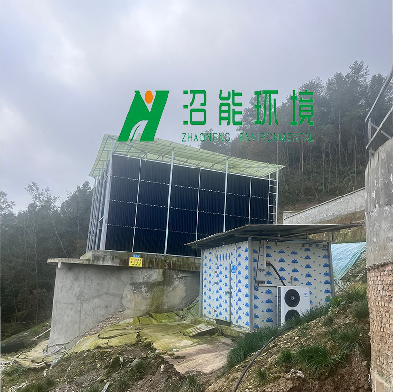 四川省绵阳市平武县响岩镇生物蒸发风屏酵解风屏成功案例二