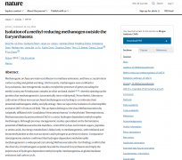 科学家发现新型“产沼气古菌”